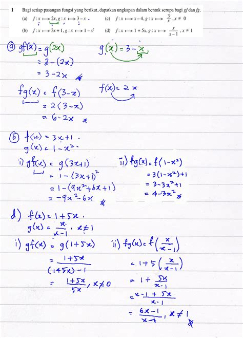 Contoh Soalan Dan Jawapan Matematik Tambahan Tingkatan 4 Bab 1 Image