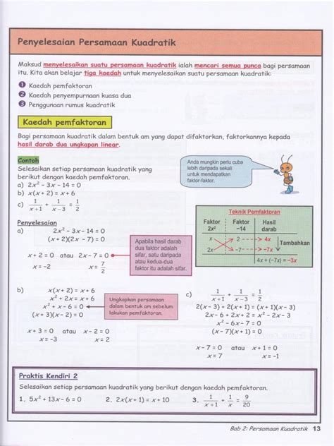 Contoh Soalan Dan Jawapan Matematik Tambahan Tingkatan 4 Bab 1 Image