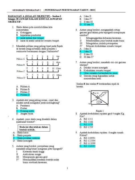 Jawapan Geografi Tingkatan 2 Image